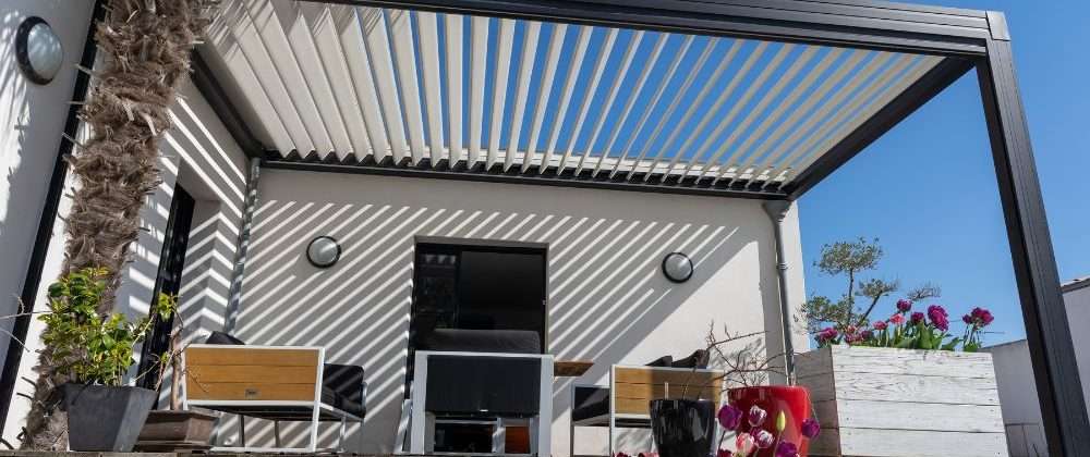 pergolas en terrazas comunitarias