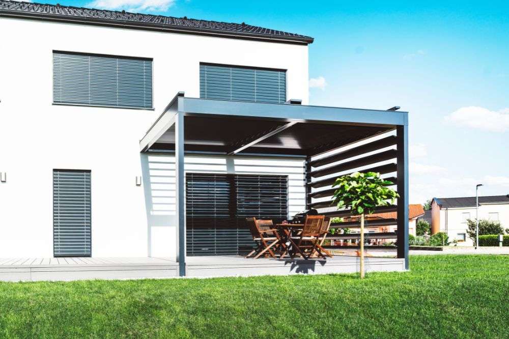 pergolas en terrazas comunitarias