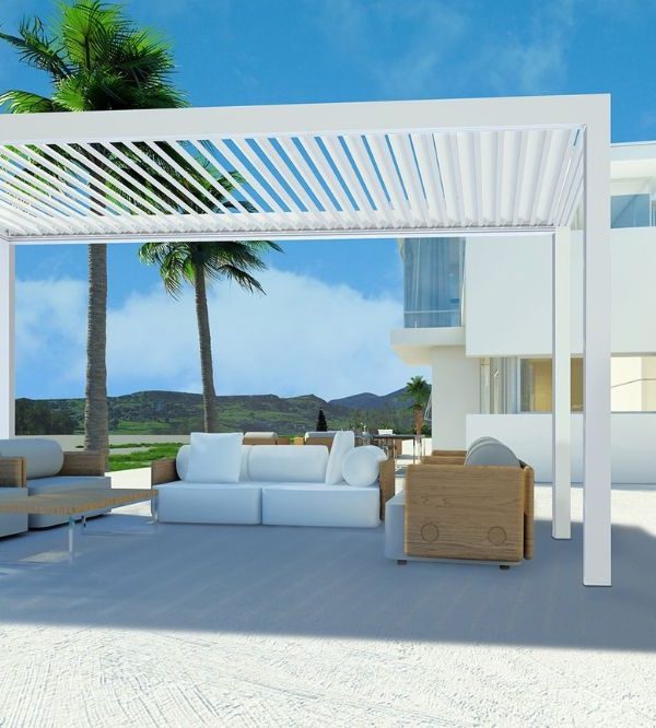 pérgolas jardín baratas