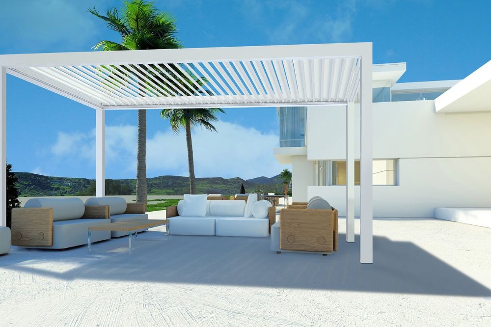 pérgolas jardín baratas