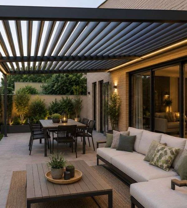 permiso para poner pergola en terraza