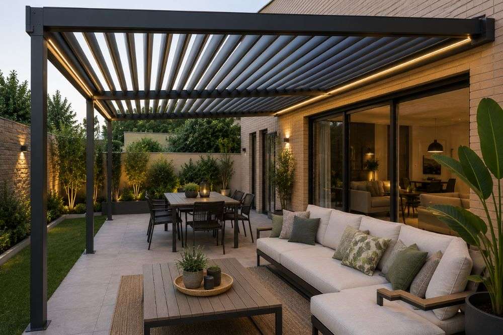 permiso para poner pergola en terraza